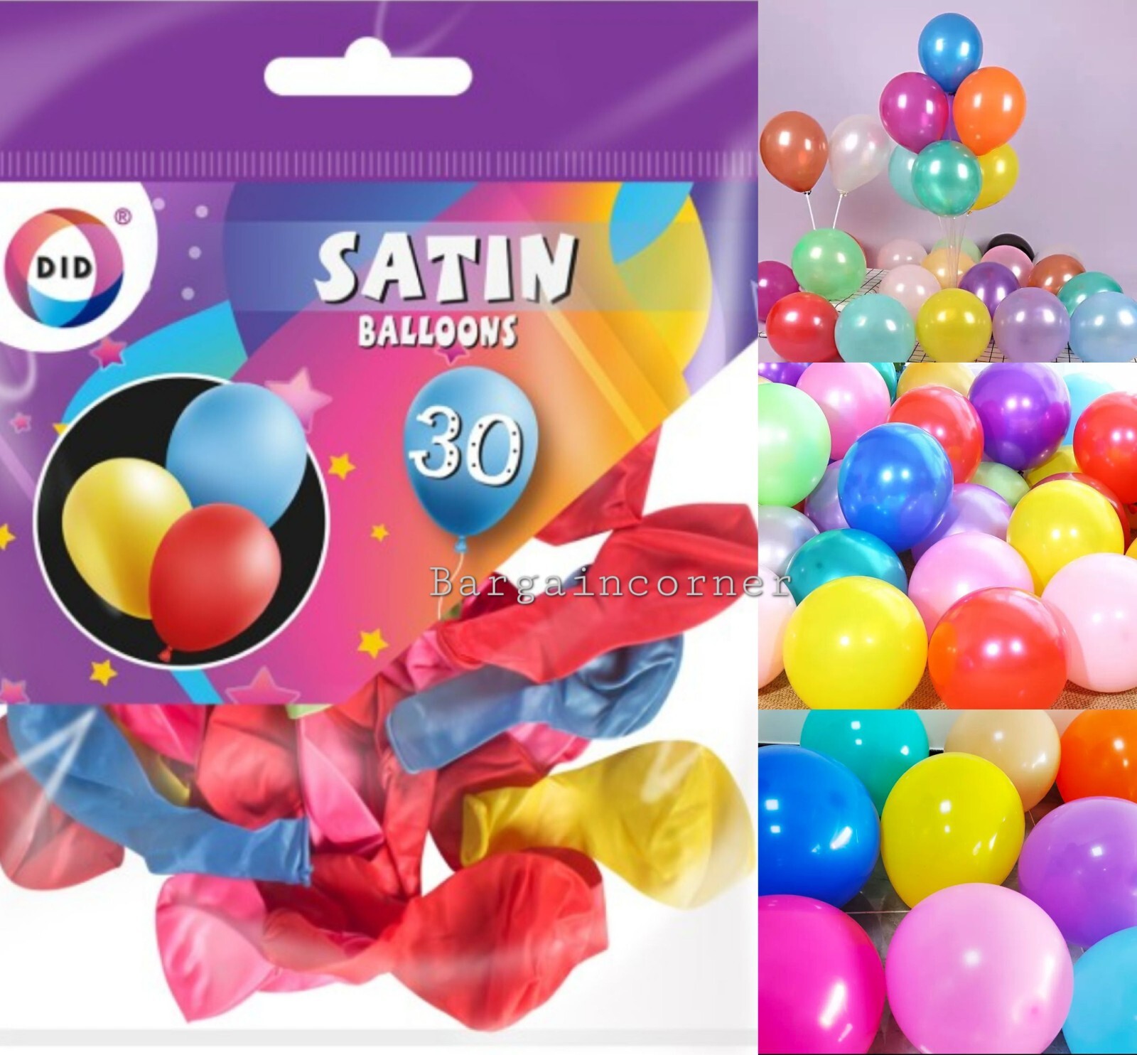 Latex Balloons Assorted Colours Birthday Wedding Party Satin Balloon CE Approved gallery