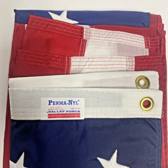 Valley Forge Perma-Nyl 4ft x 6ft Nylon American Flag, New in Package. US,