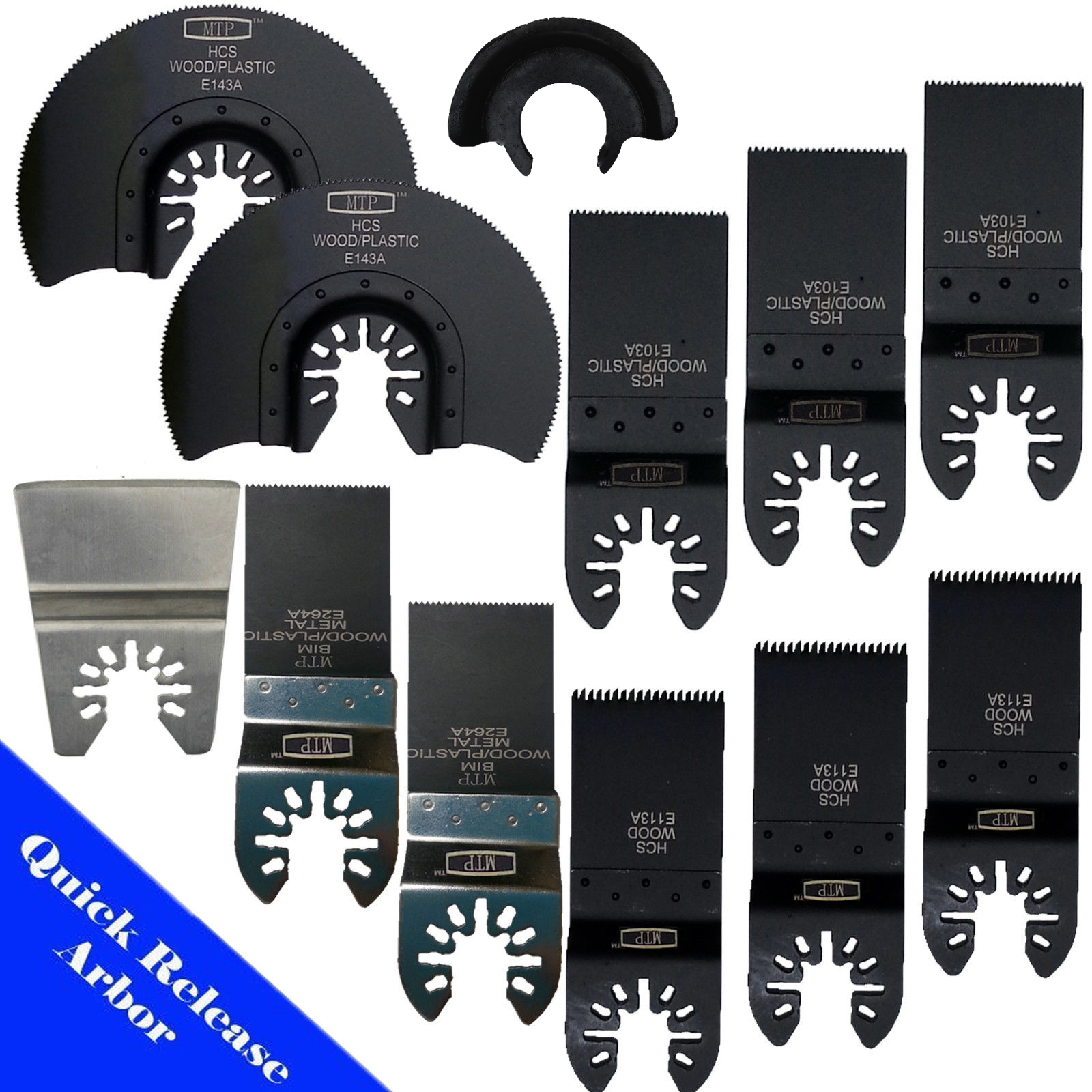 11 Saw Blade Oscillating Multi Tool Dremel MM40 MM45 Quick-Lock amp Multi-max gallery