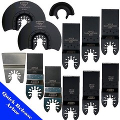 11 Saw Blade Oscillating Multi Tool Dremel MM40 MM45 Quick-Lock amp Multi-max
