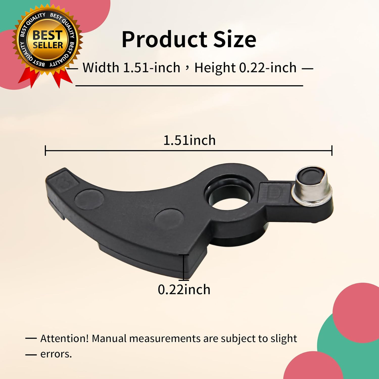 4-Pack 90567077 Trimmer Replacement Lever Assembly for Black&Decker NST2118 LST2 gallery