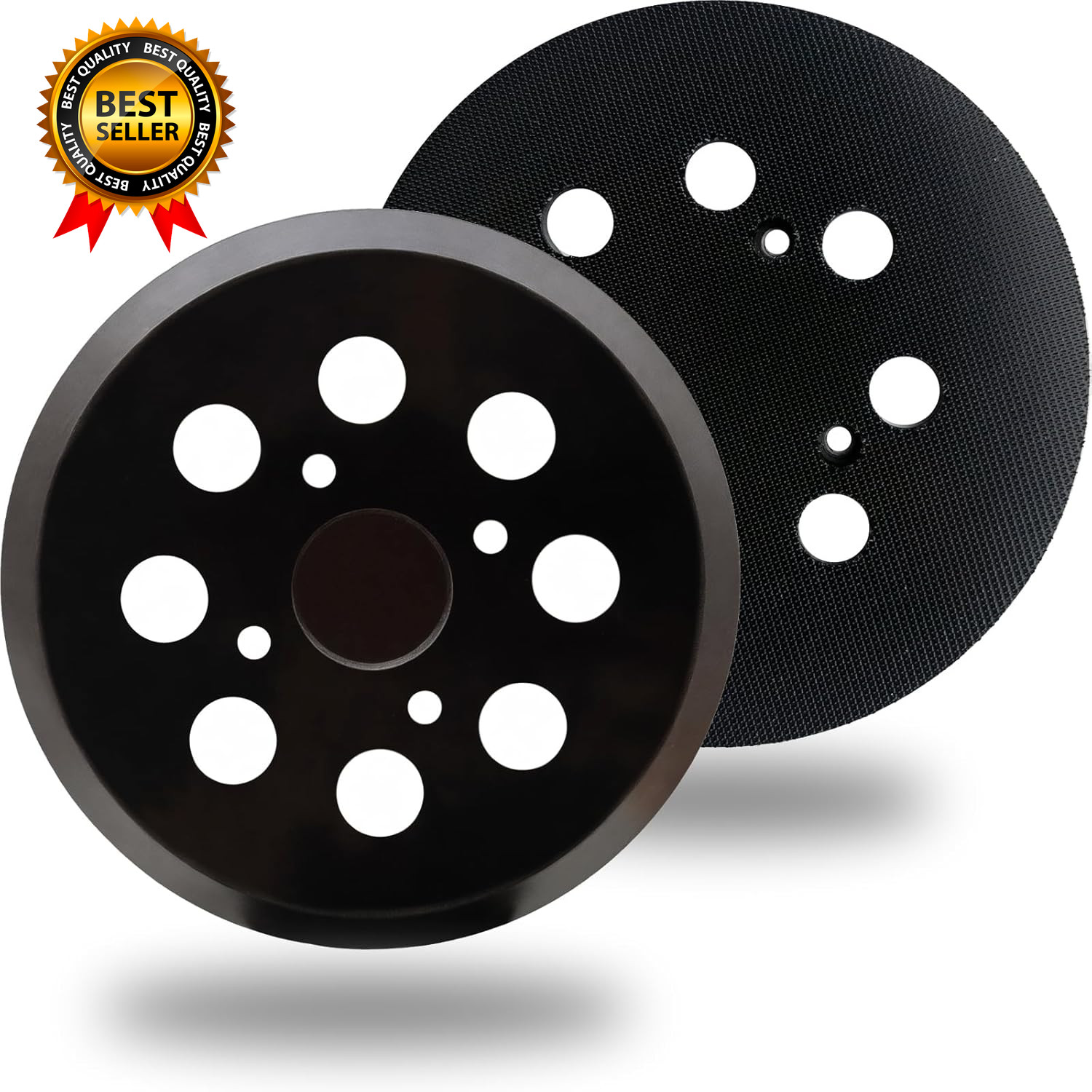 2 Pack 5 Inch 8 Hole Hook and Replacement Sander Pad for Craftsman 315 gallery