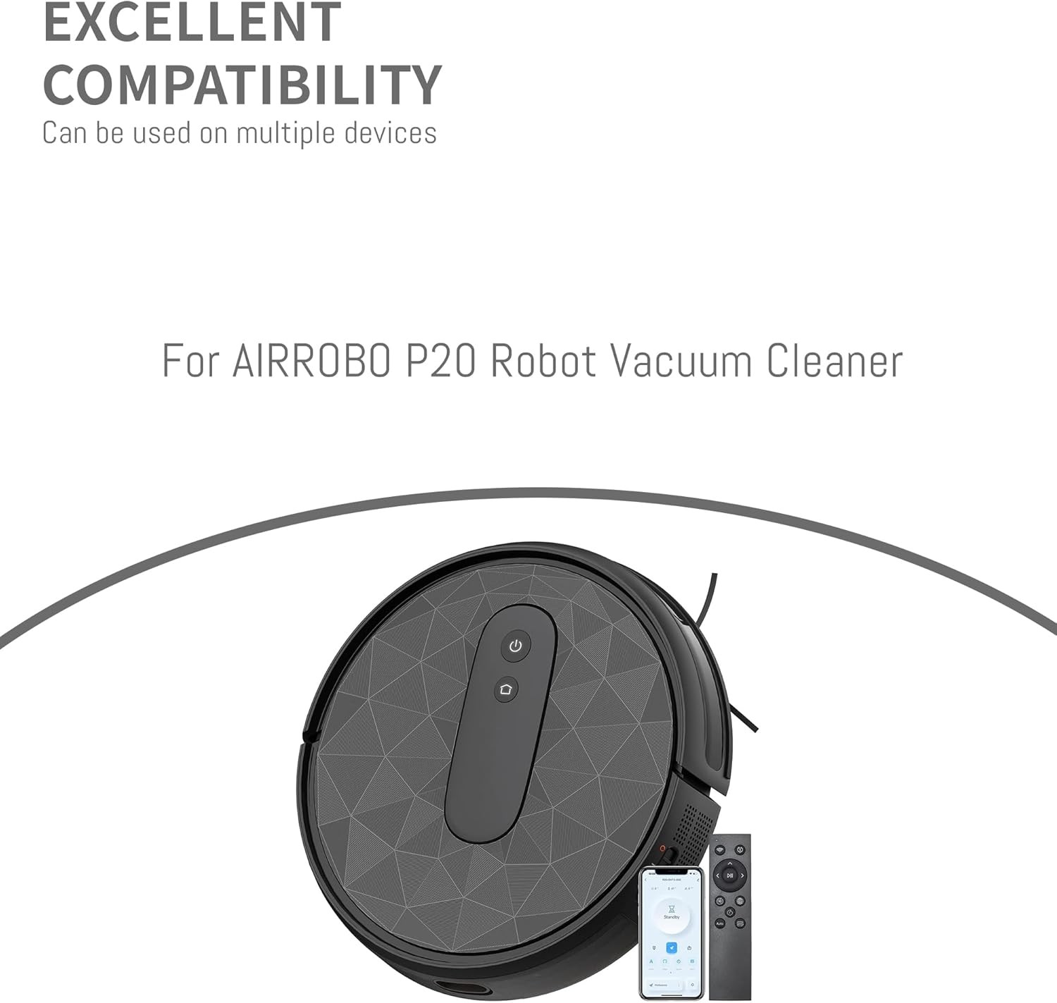 3400mAh Vacuum Compatible Battery for AIRROBO P20 Robot Vacuum Cleaner 3 Prong gallery