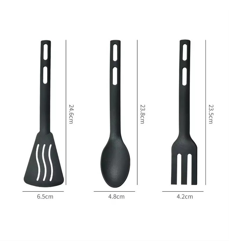 1/3PCS Nylon Kitchen Utensils Set Kitchen Cooking Tools Slotted Turner Solid Spo gallery