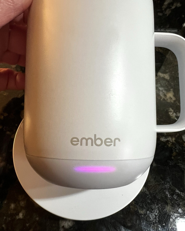 Ember Temperature Control 10oz Smart Mug2 80 Min Battery App Control White 2 gallery