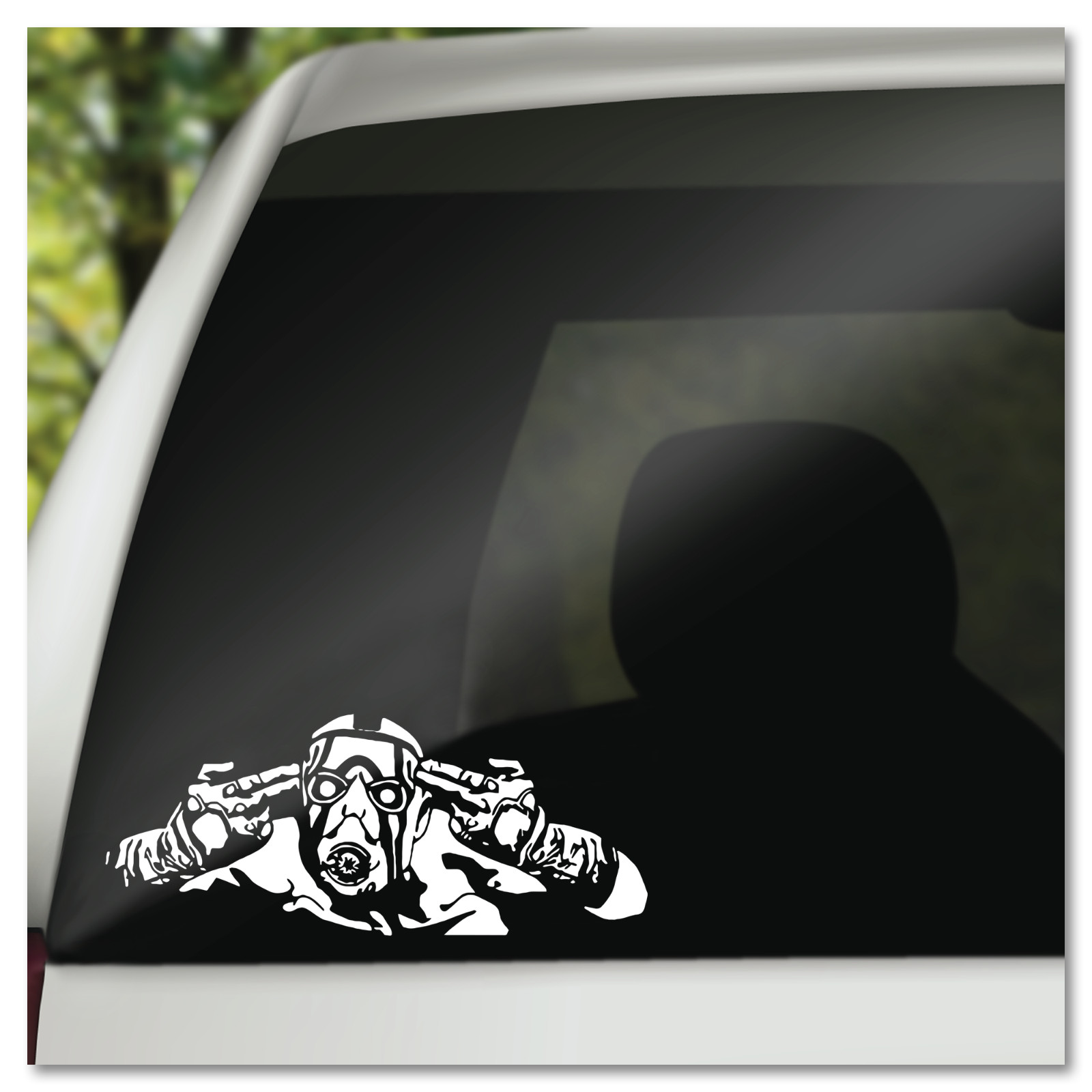 6" Video Game Borderlands Psycho Vinyl Decal Sticker gallery