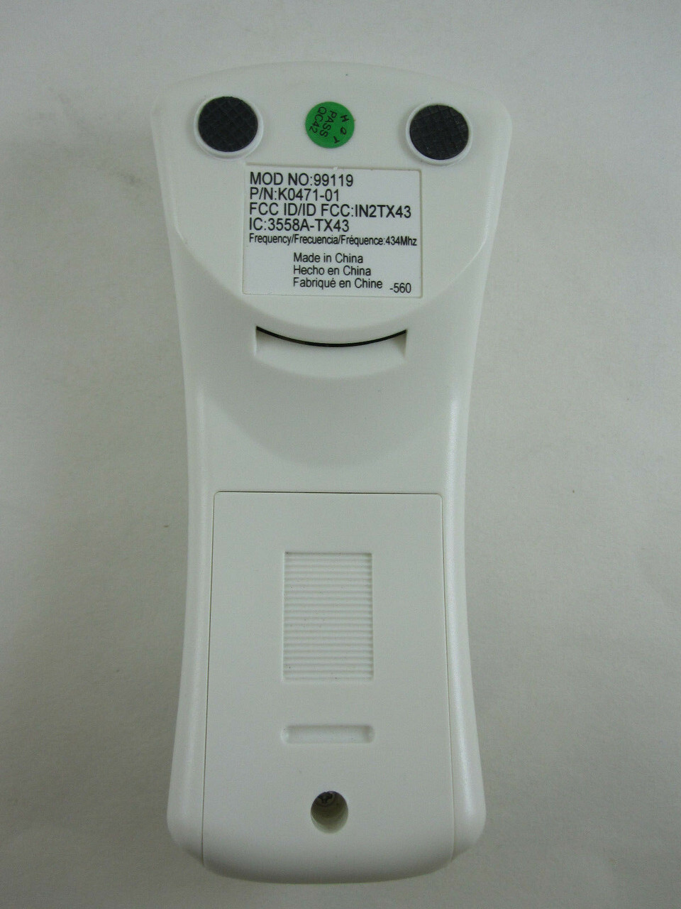 Hunter Geniune Replacement Handheld Ceiling Fan Remote Control Transmitter 99119 gallery