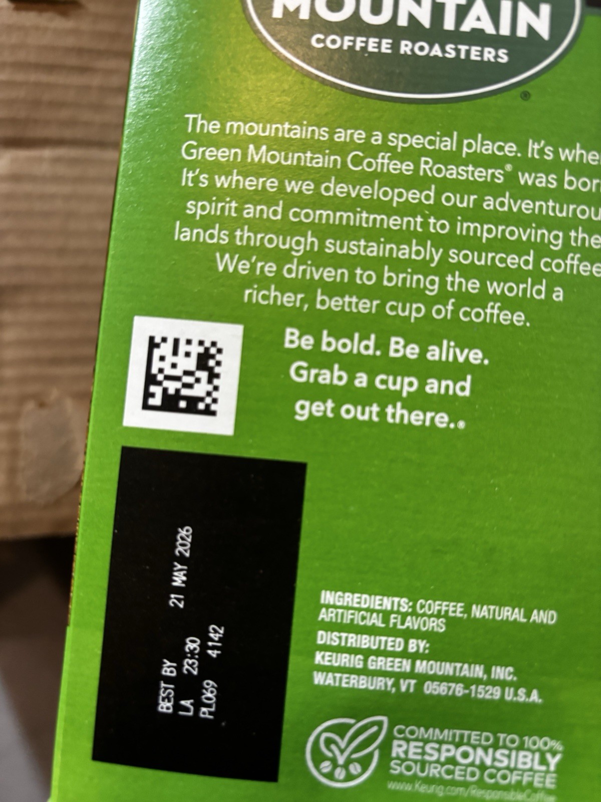 Green Mountain Coffee Roasters Hazelnut, 4boxes Of 24 Count. Exp 05/26 gallery