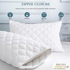 2-pack waterproof pillow protectors (21 inches x 36 inches) gallery