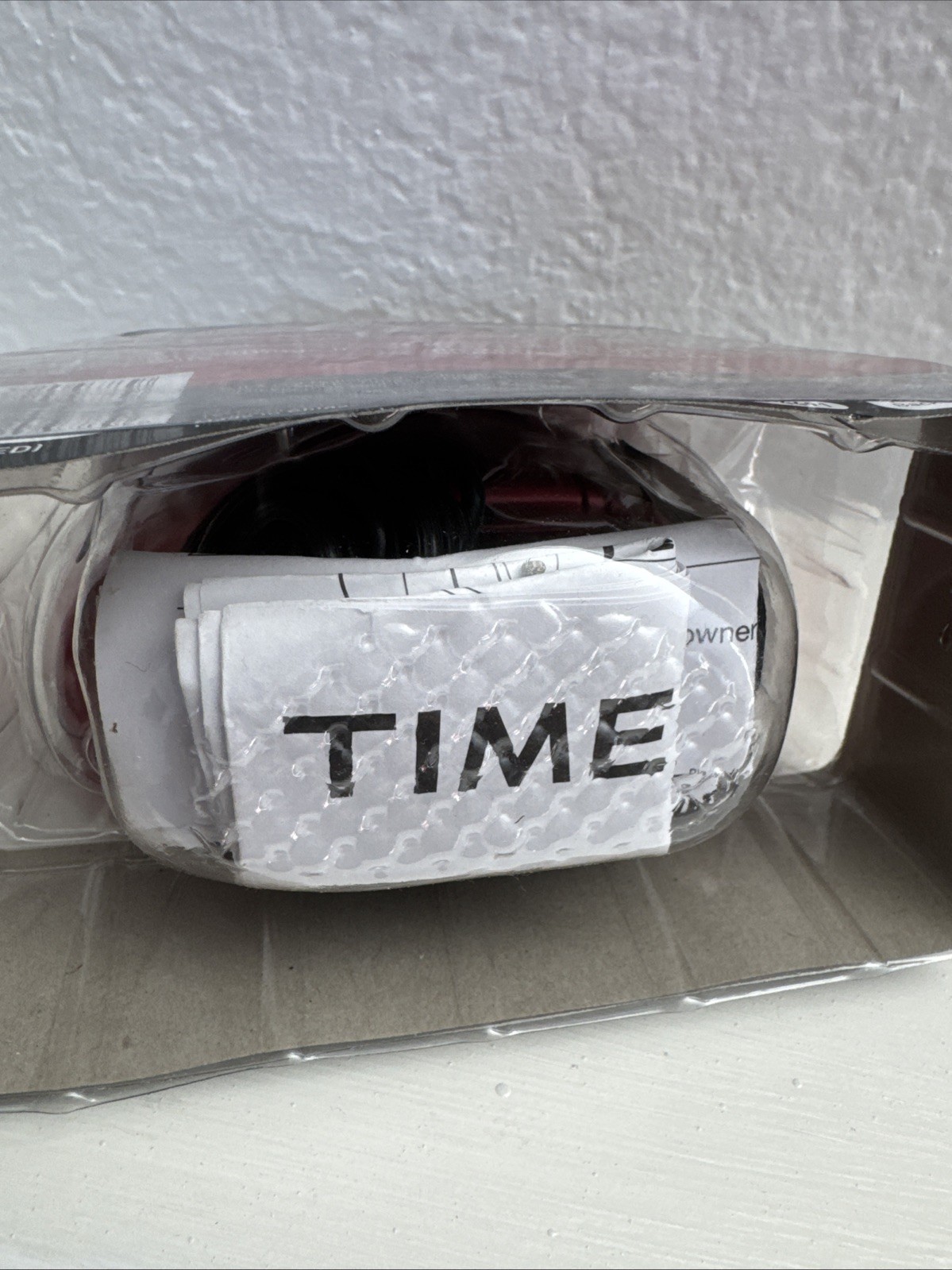 VTG NOS Timex T101R Extra Loud Digital Alarm Clock Plug In Battery Backup Retro gallery