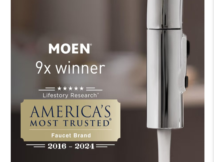 MOEN Align Single-Handle Posi-Temp Valve Trim Kit in Chrome Valve Not Included gallery