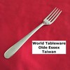 World Tableware OLDE ESSEX Dinner Fork 7 1/4" Taiwan Stainless Steel Flatware gallery