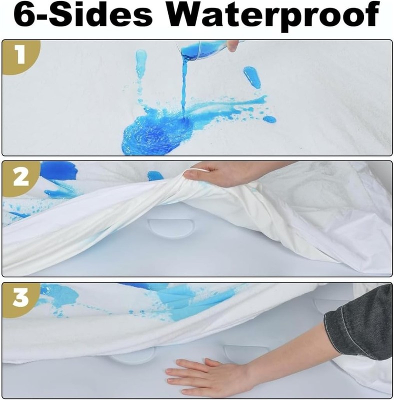 MATTSHIELD New 3-Piece Kit - Bed Bug-Proof Mattress Cover Queen Size... gallery