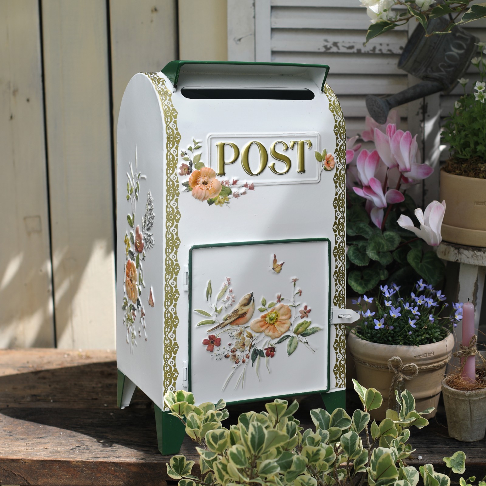 Vintage Wedding Mailbox Post Box Card Box for Wedding Decoration Centerpiece gallery
