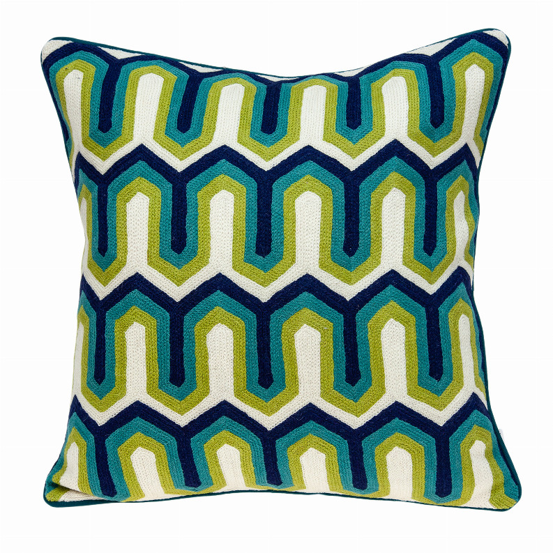 Parkland Collection Monte Multicolored Throw Pillow Multicolor gallery