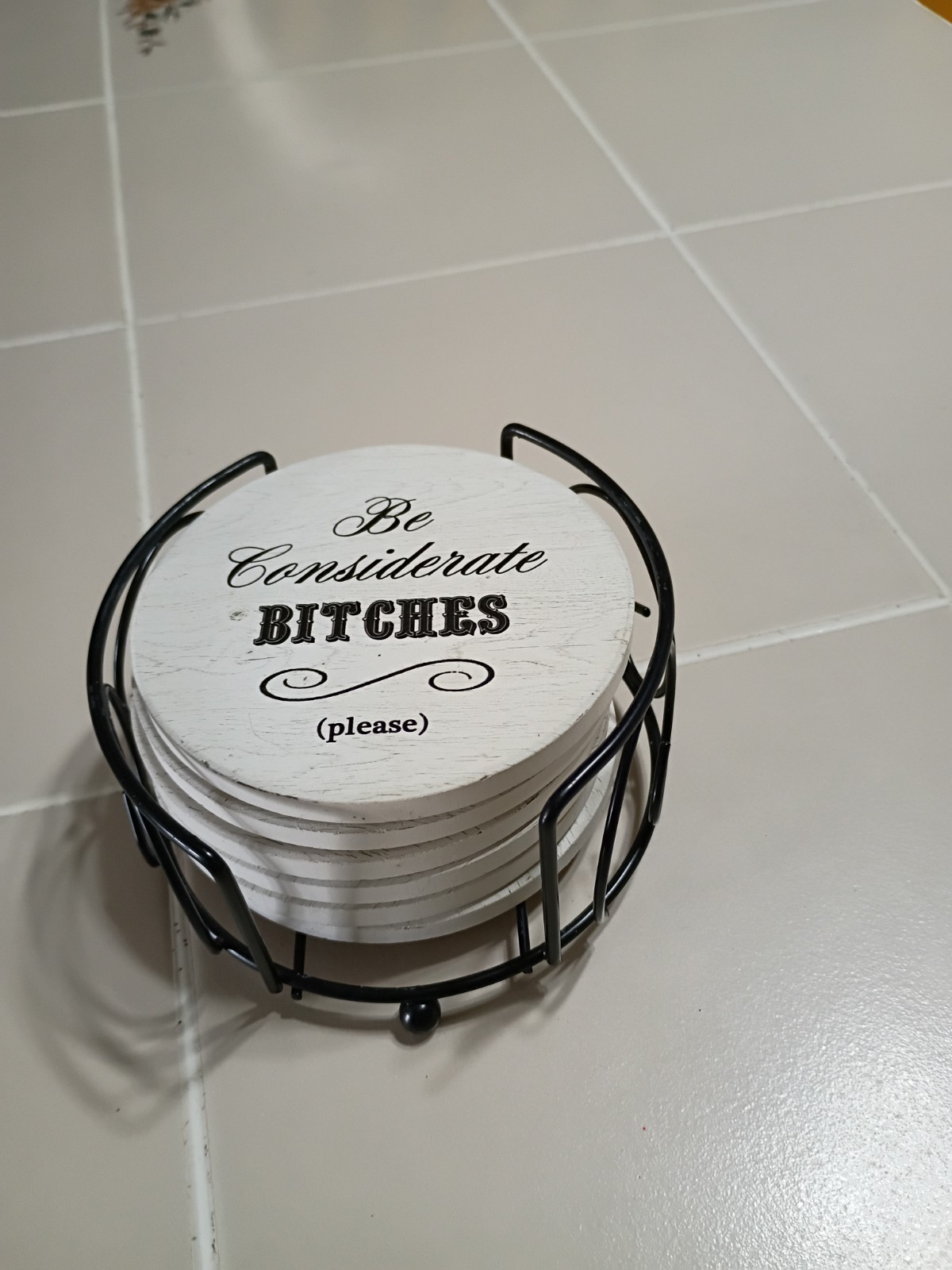 Funny Table Coasters New(See Details) gallery