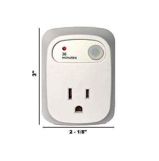 Simple Touch the Original Auto Shut-Off Safety Countdown Outlet Timer, 30 Minute gallery
