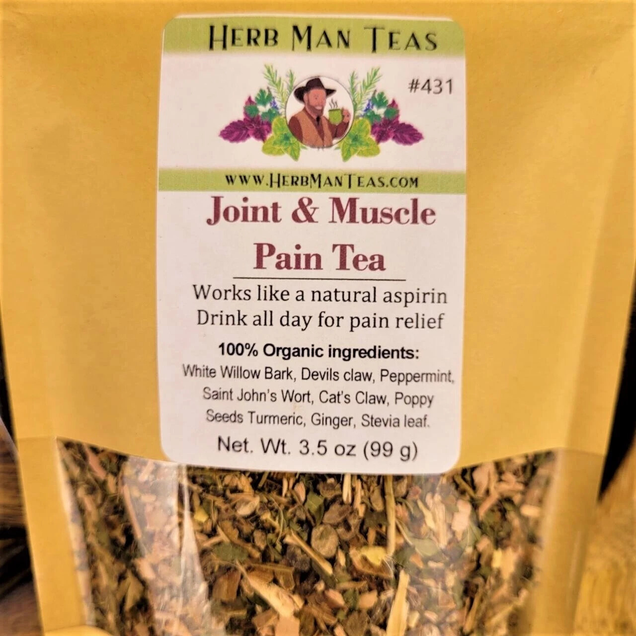 Joint & Muscle Pain Tea - Fast-acting and natural relief for joints & muscles gallery