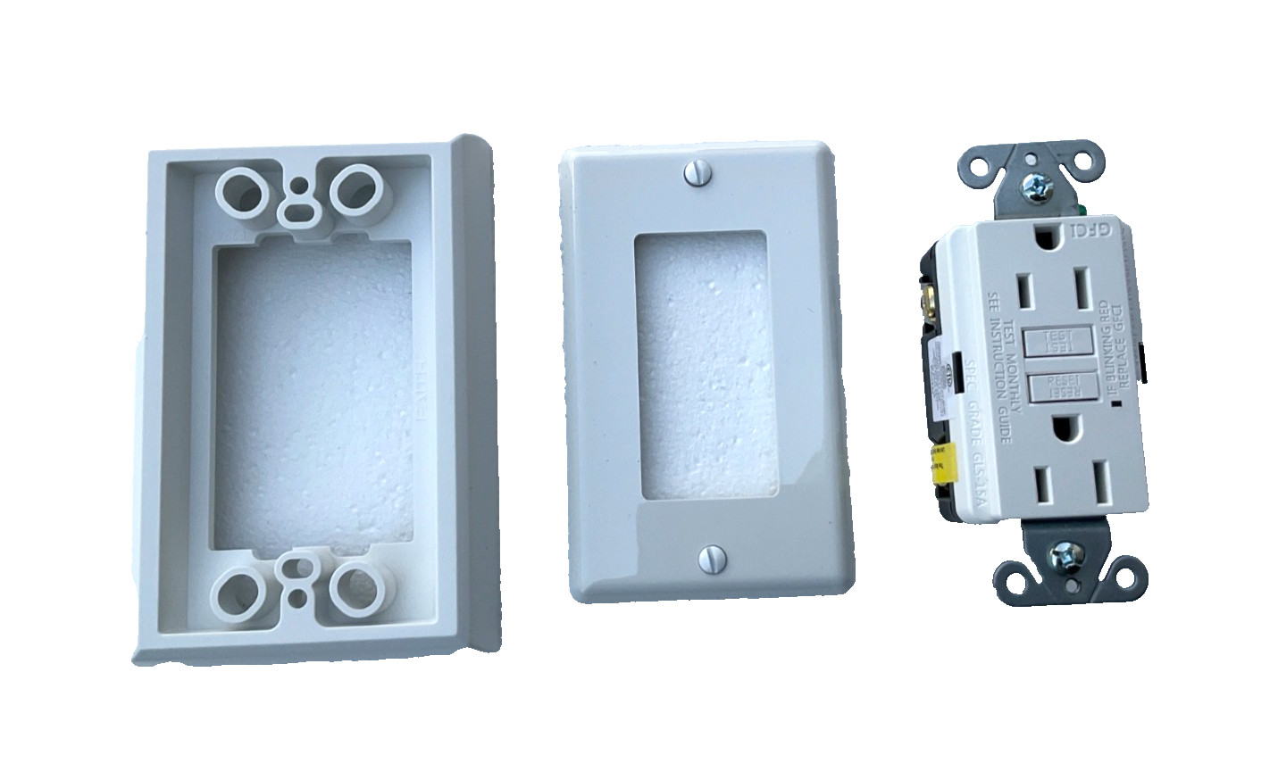 Intertek Ground Fault Circuit Interrupter (GFCI) GLS-15A-RV-W RV/Camper/Home gallery