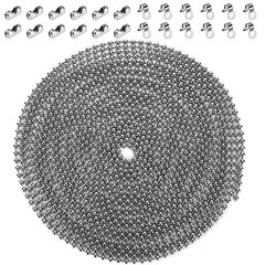 200 Inch Ceiling Fan Pull Chain, Upgrade Rust Proof 3.2mm Beaded Pull Chains …