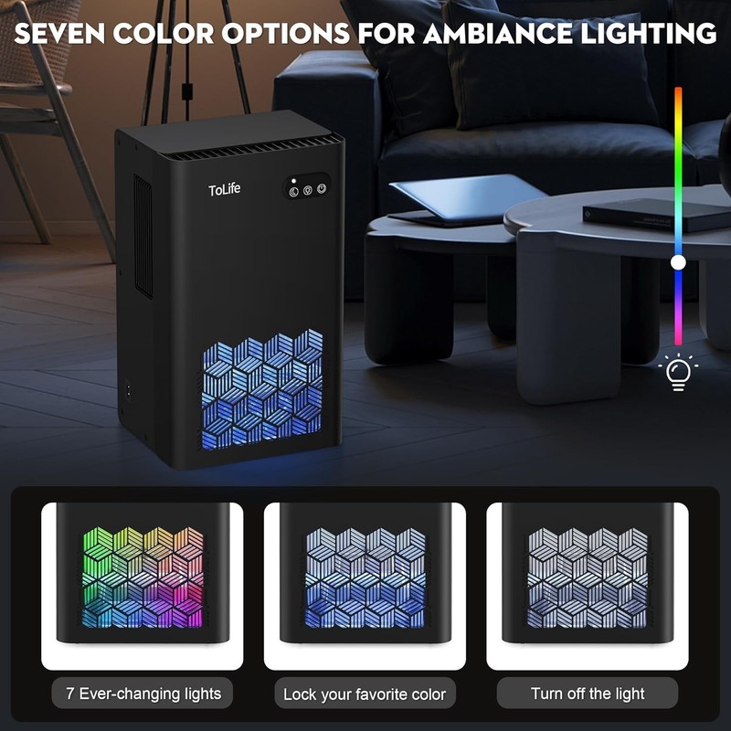 Energy-Efficient Dehumidifier for Bedroom & Bathroom - 1000 sq.ft Coverage gallery