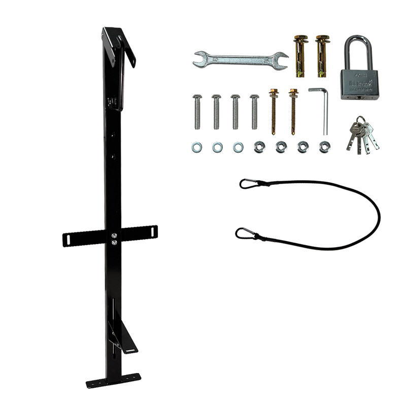 New Universal Open Landscape Trailer Blower Rack Holder With Lockable Feature gallery