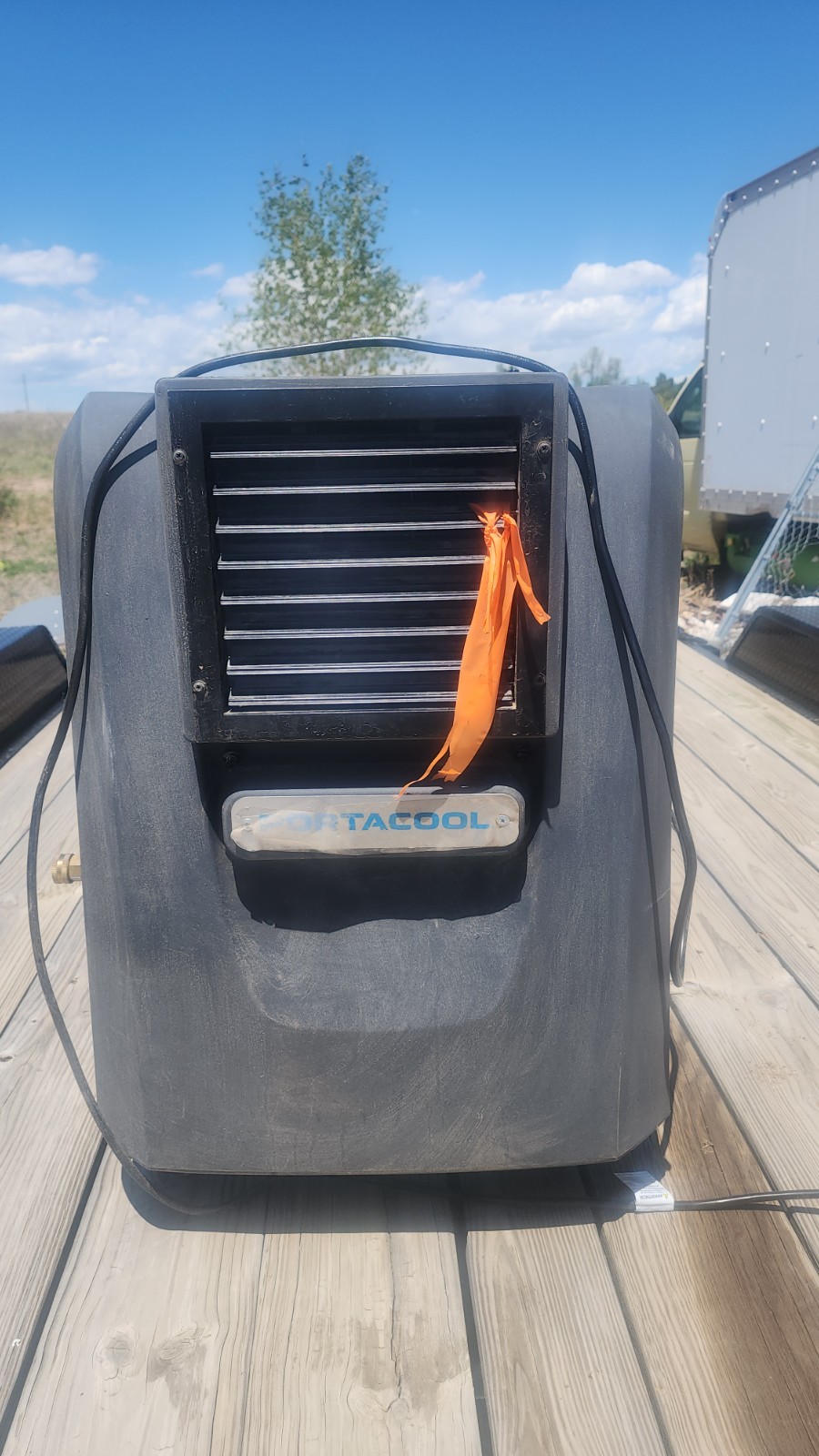 Portacool Cyclone 120 Portable Evaporative Cooler Swamp Cooler 2000 CFM gallery