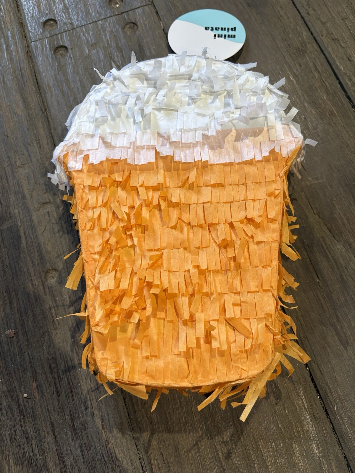 Mini Boba Cup Piñata Food & Drink Theme Orange White Black No Filling gallery