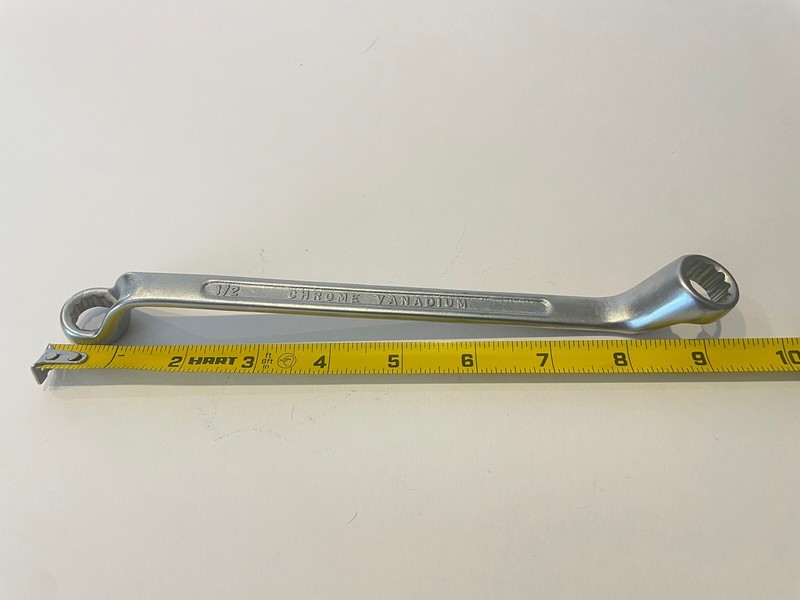 Vanadium 75° Offset Double Ended Chrome Heat Treated DIN 9/16 X 1/2 Inch gallery