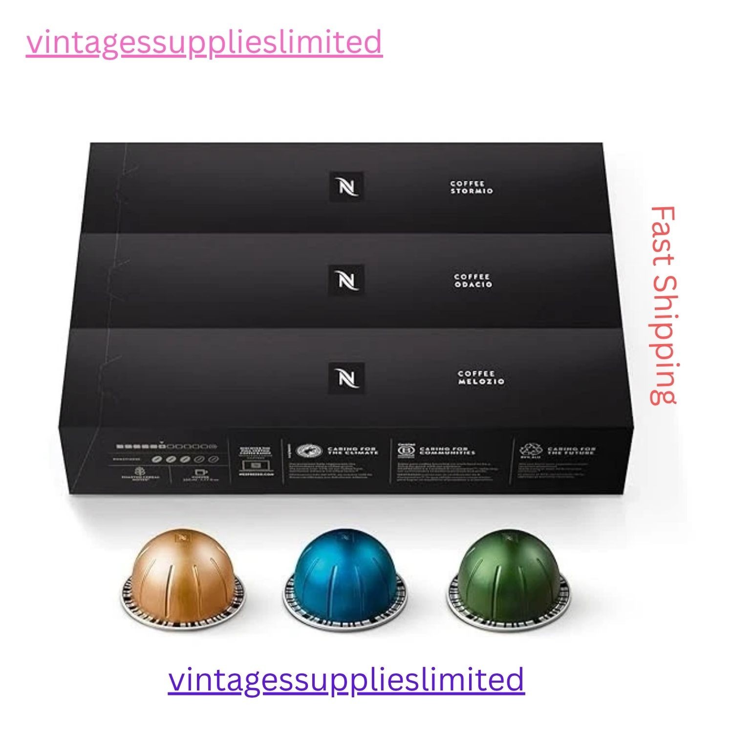 Nespresso Capsules Vertuo - Variety Pack - Medium & Dark Roast Coffee - 30 Count gallery