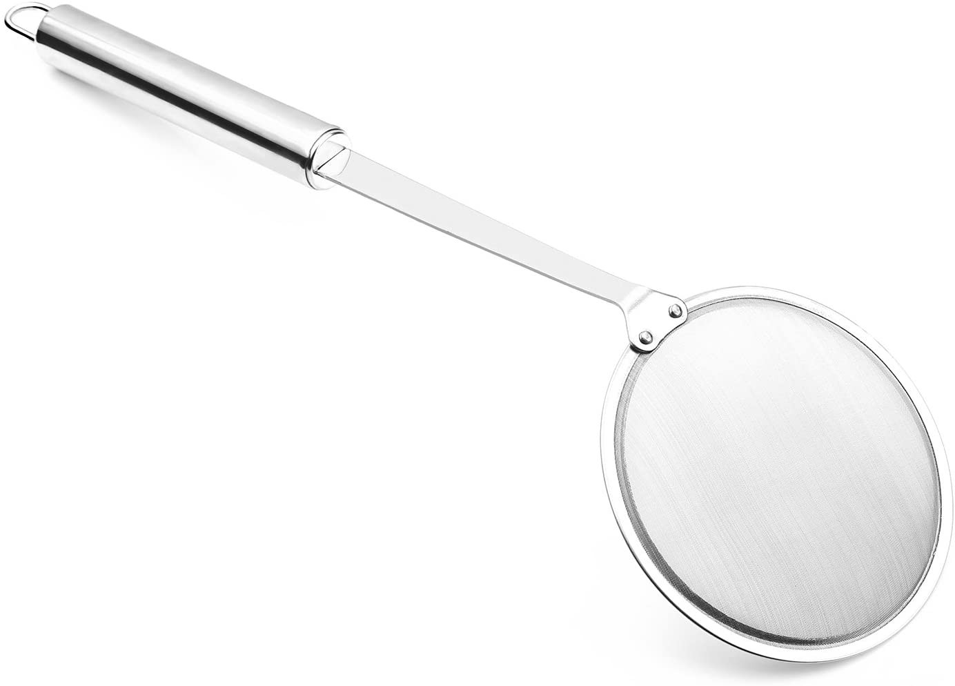 Stainless Steel Fat Skimmer Spoon - Fine Mesh Food Strainer for Grease Gravy an gallery