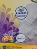 Glad ForceFlex Tall Kitchen Trash Bags 13 Gallon Gain Lavender Febreze 110 Count gallery
