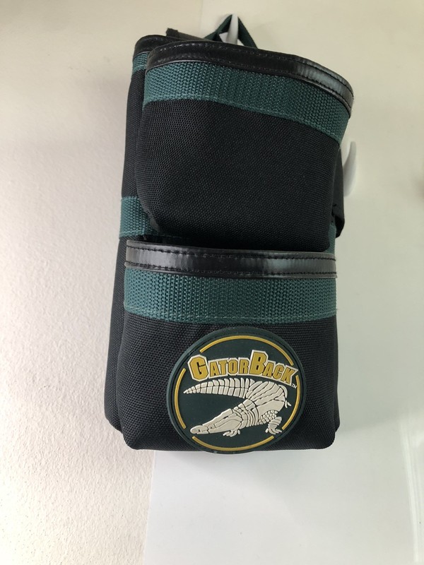 Gatorback Tool Pouch RARE Deep Main Pocket 2 Outter Pockets Construction gallery