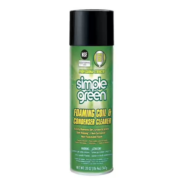 Simple Green 20 oz Foaming Coil Cleaner Aerosol – HVAC AC Coil & Condenser Clean gallery