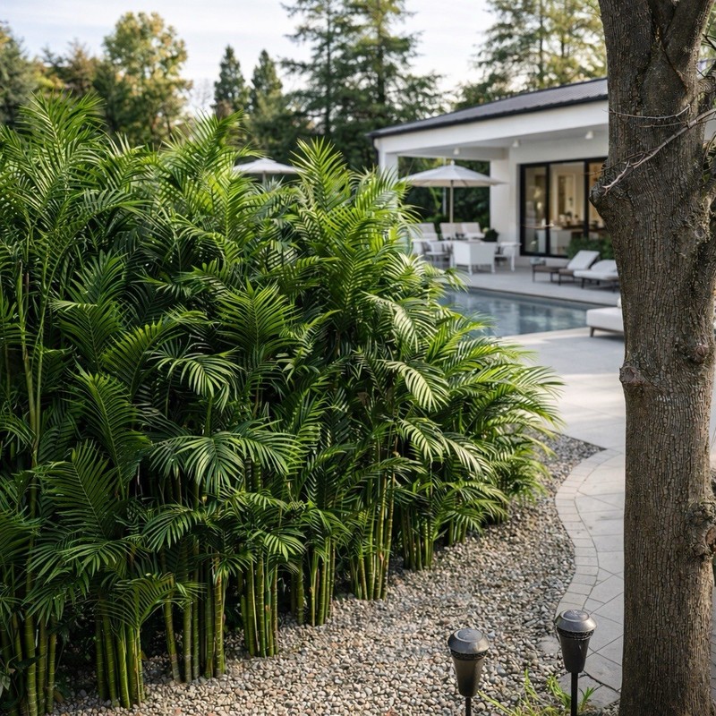 9’ Areca Palm UV Resistant Artificial Tree (Indoor/Outdoor). Retail $399 gallery