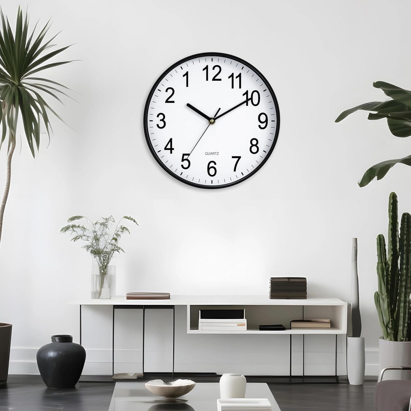 Backwards Wall Clock 10 Inch Clock Reverse Wall Clock Battery Operated Novel Run gallery