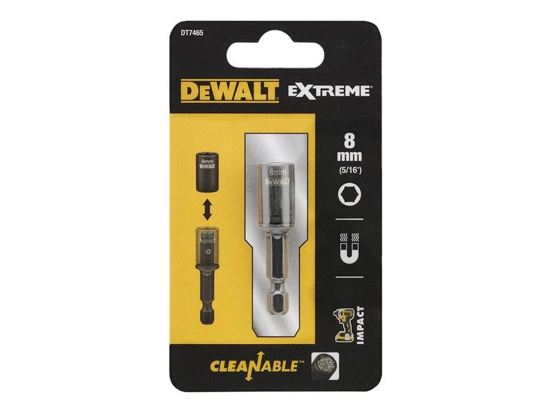 DeWALT Power Tools 8mm Impact Nut Driver 1/4" Hex Drive 6 Point DEWDT7465QZ gallery