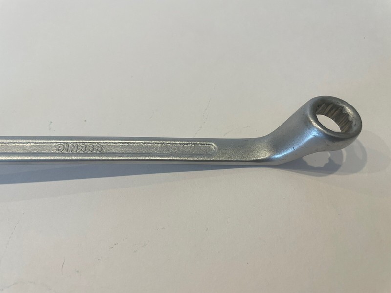 Vanadium 75° Offset Double Ended Chrome Heat Treated DIN 9/16 X 1/2 Inch gallery