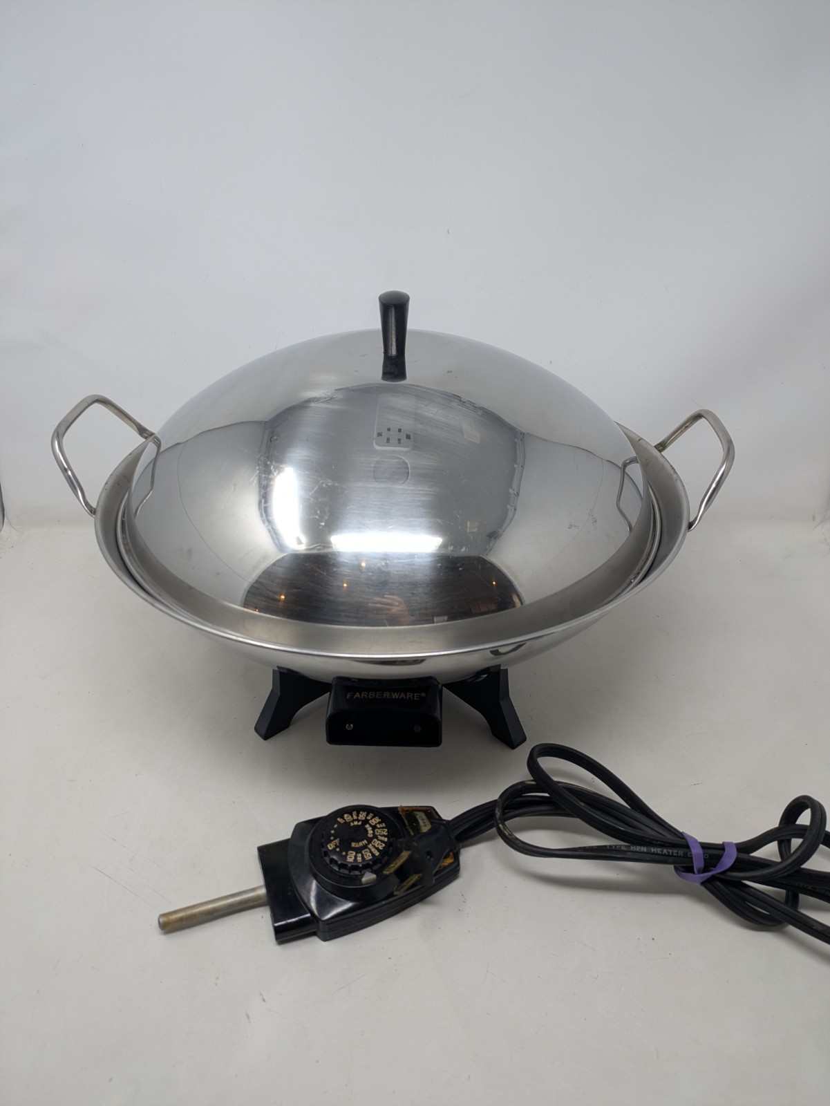 Farberware 14" Stainless Steel Electric Wok Model 303 gallery