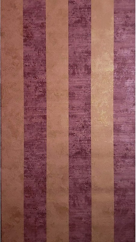 Striped Textured Red Maroon Vine Orange Metallic Wallpaper gallery