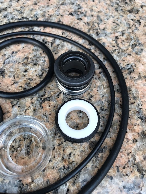 Hayward Power-Flo Matrix Pool Pump Shaft Seal O-ring Gasket Repair Kit gallery