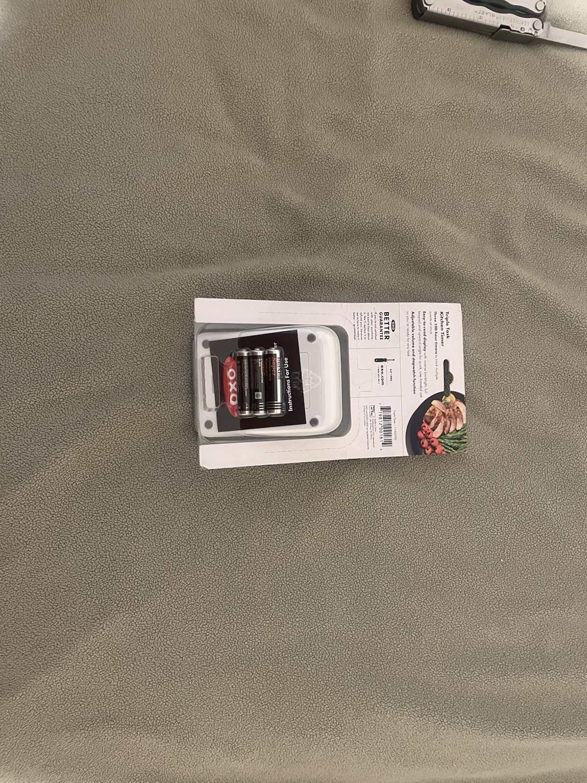 OXO Good Grips Digital Triple Kitchen Timer - Black BSCS New Sealed Clean Box gallery