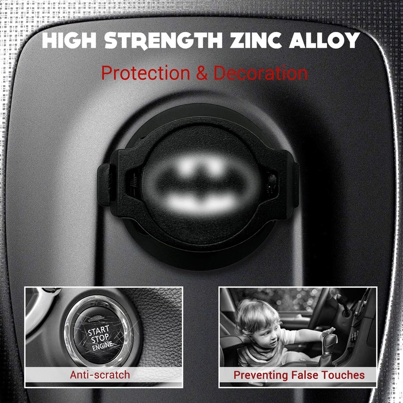 Car Push Engine Start Button Cover, Touch Button Protector Cover gallery