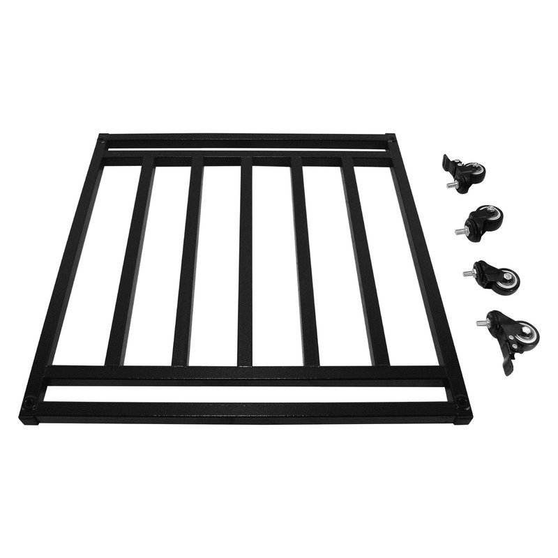 22x22 Inch Plant Rolling Dolly, Solid Steel Mobile Stand for Garden Lawn Pots gallery