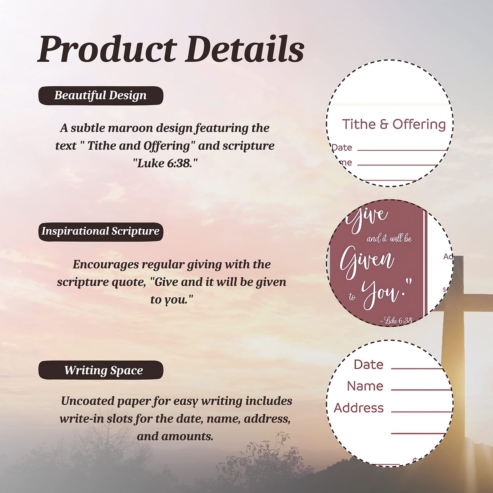Swanson Christian Products Cash Envelopes For Tithes And Offering Church Supp... gallery