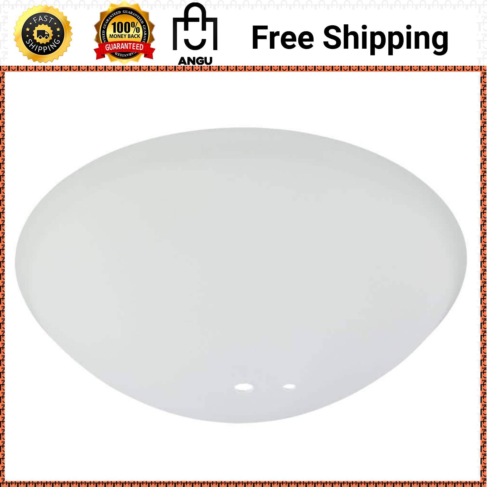 Hampton Bay Springview 52 in. Ceiling Fan Replacement Frosted White Glass Bowl gallery