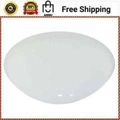 Hampton Bay Springview 52 in. Ceiling Fan Replacement Frosted White Glass Bowl