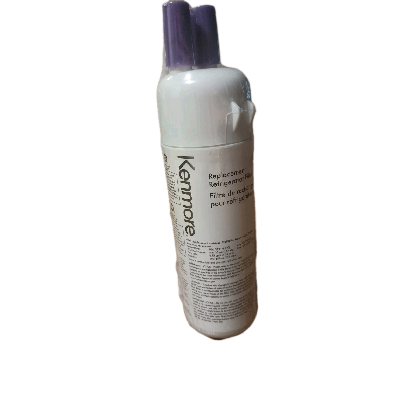 Kenmore Replacement Refrigerator Water Filter 46 -9081 No Box, Sealed, New gallery