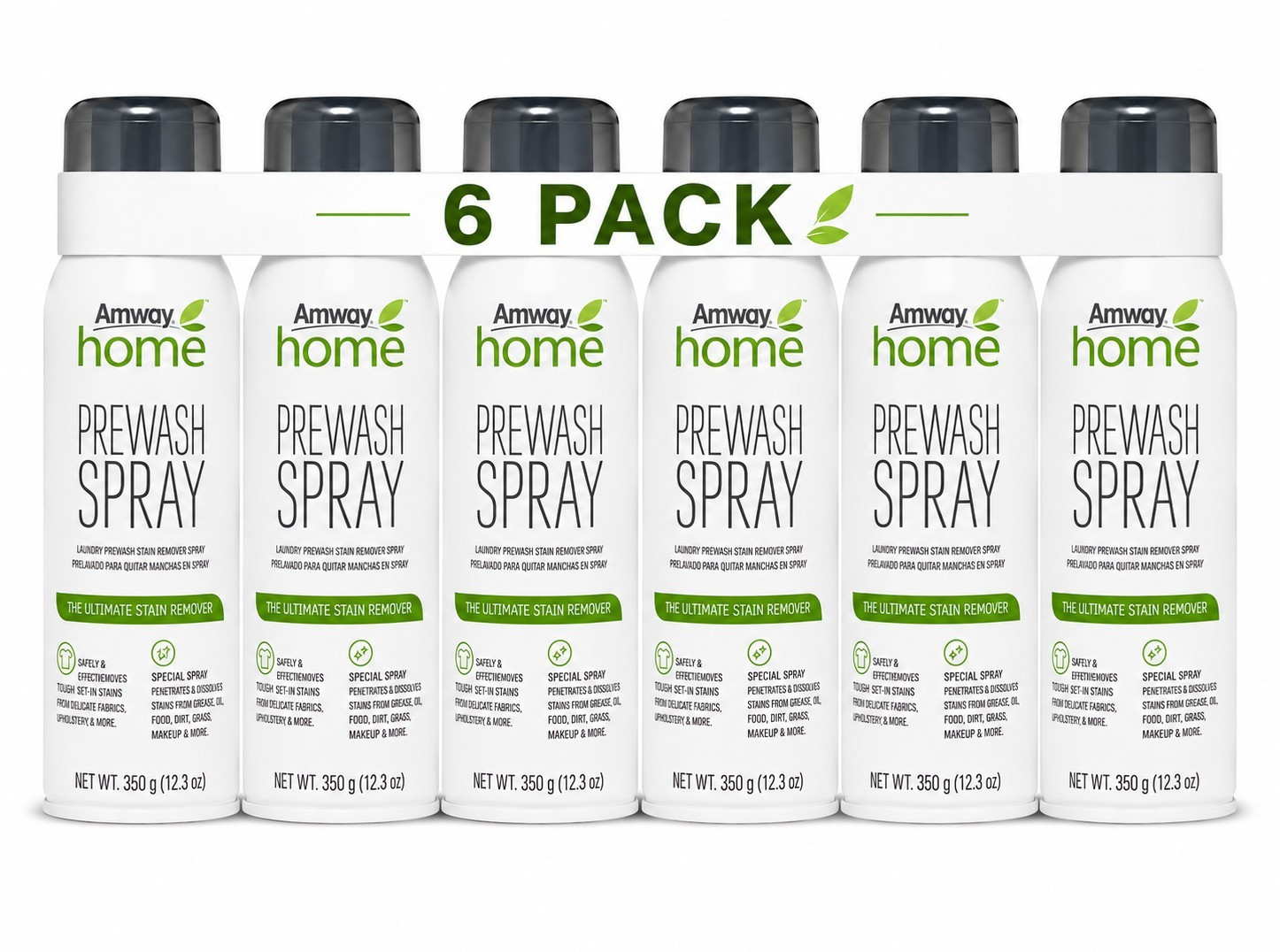 Amway Home Prewash Spray Laundry Stain Remover, 350g (12.3oz), 6 Pack gallery