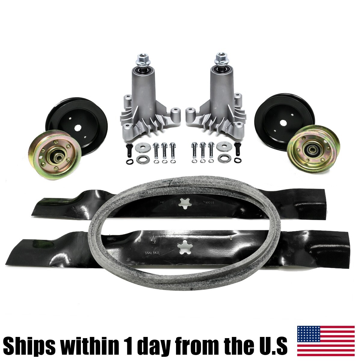 Deck Rebuild Kit for 42" Craftsman Husqvarna LT1000 LT2000 130794, 134149,144959 gallery
